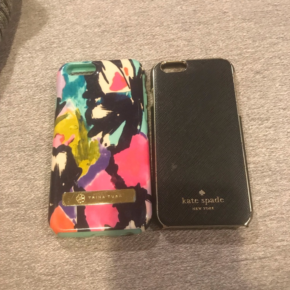 Kate spade and Trina Turk iPhone case